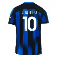 Inter Milan Lautaro Martinez #10 Replica Home Shirt 2023-24 Short Sleeve